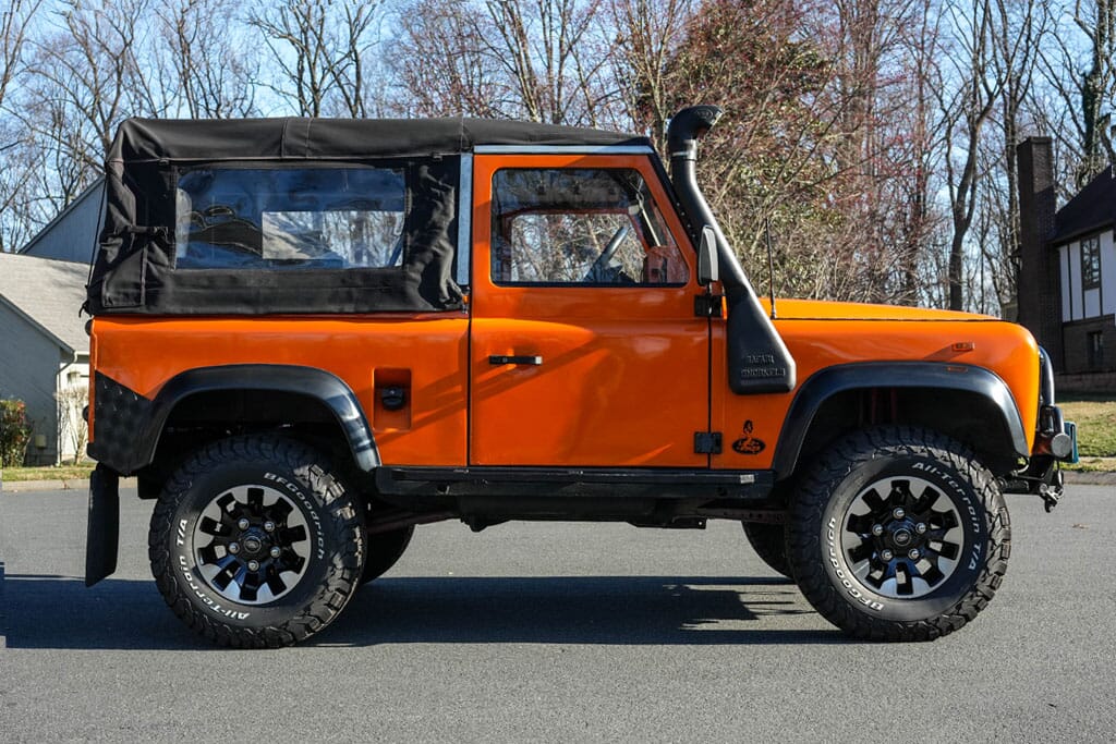 1995 Land Rover Defender 90 RHD Convertible for sale